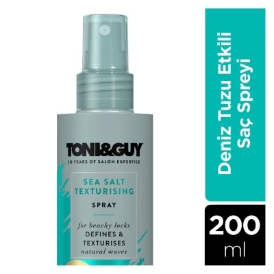 Toni &amp; Guy Casual Sea Salt Texturising Spray Deniz Tuzu Etkili Şekillendirici Sprey 200 ml