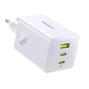 Baseus EnerFill FE11 2 USB-C+ USB-A 100W Şarj Adaptörü - Beyaz