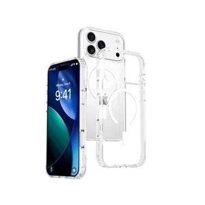 Buff Labs iPhone 17 Pro Max Magsafe Air Hybrid Serisi Kılıf - Şeffaf