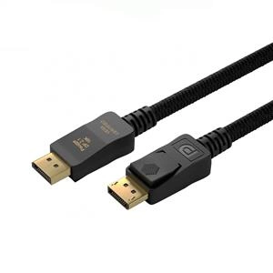 Paugge VESA Sertifikalı Displayport 2.1 Kablo - 2 Metre