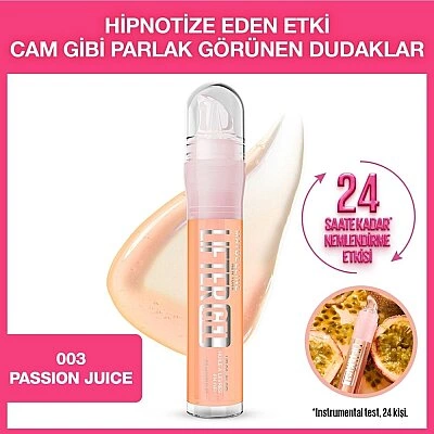 Maybelline New York Lifter Gel Nemlendirici Dudak Parlatıcısı 03 Passion Juice