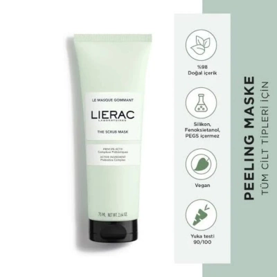 Lierac The Scrub Mask Peeling Maske 75 ml