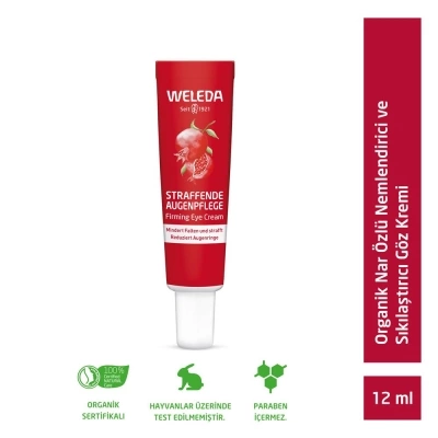 Weleda Pomegranate &amp; Maca Peptides Organik Nar Özlü Nemlendirici ve Sıkılaştırıcı Göz Kremi 12ml
