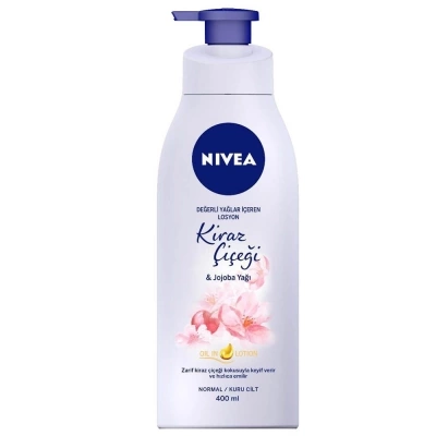 Nivea Kiraz Çiçeği&amp;Jojoba Yağı Özlü Losyon 400 ml