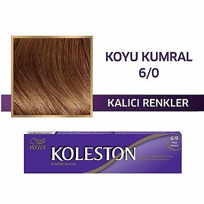 Koleston Tüp Boya 6/0 Koyu Kumral 50 ml