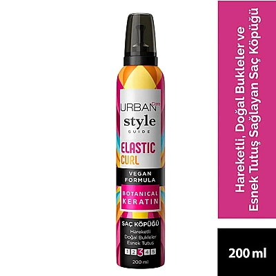 Urban Care Style Guide Elastic Curl Bukle Belirginleştirici Köpük 200ml