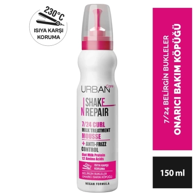 Urban Care Shake N Repair Saç Köpüğü 7/24 Curl Milk 150 ml