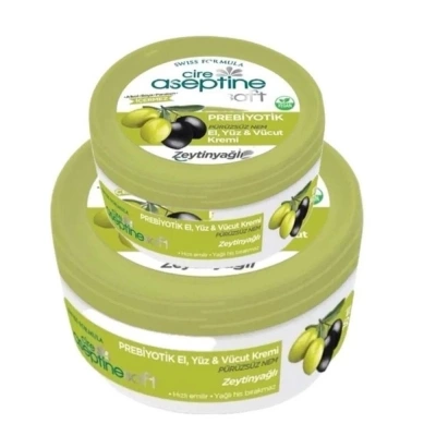 Cire Aseptine Soft Prebiyotik Zeytin Krem 100ml + 30ml