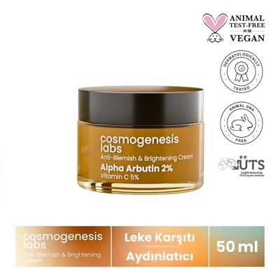 Cosmogenesis Labs Leke Karşıtı &amp; Aydınlatıcı Beyazlatıcı Krem 50ml