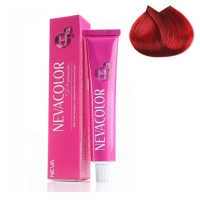 Nevacolor Tüp Saç Boyası 0-66 Yoğun Ateş Kızılı 50ml
