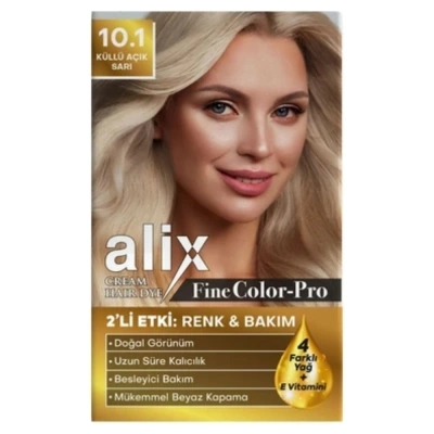 Alix 10.1 Küllü Açık Sarı Kit Saç Boyası 50ml