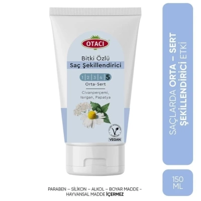 Otacı Bitkisel Saç Şekillendirici Orta Sert 150ml