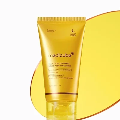 Medicube Kojic Acid Turmeric Night Wrapping Maske 75 ml