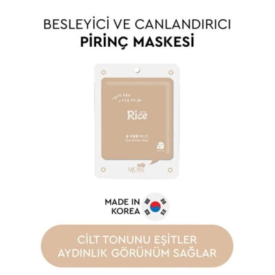 Mjcare On Rice Extract Pirinç Özlü Yüz Maskesi