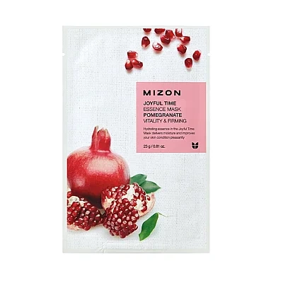 Mizon Joyful Time Essence Mask Pomegranate Yüz Maskesi 23g