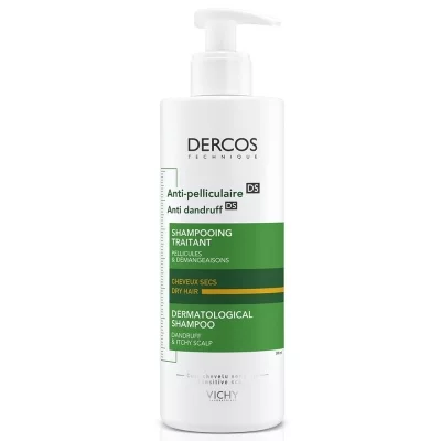 Vichy Dercos Anti-Dandruff DS Kepek Karşıtı Kuru Saçlar için Şampuan 390ml