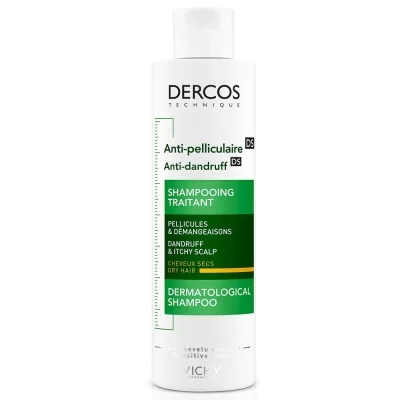 Vichy Dercos Anti Pelliculaire Kuru ve Kepekli Saçlar için Şampuan 200ml